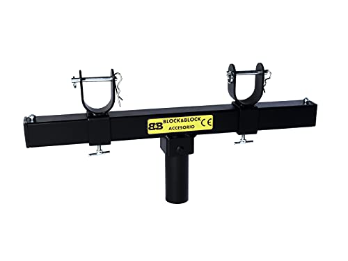 Block And Block 59000476 Traversa Adattatore, Registrazione Male, 38 Mm