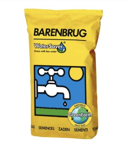 Barenbrug Semi Erba Da Prato Water Saver 15 Kg, Besiegt La Siccità, Superficie