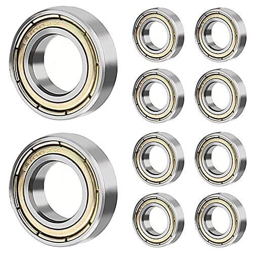 10 Pezzi 6800Zz 10 X 19 X 5 Mm Iron Cover Sealed Deep Groove Ball Thin-Walled Bearing 6800-Zz 10 X 19 X 5 Mm Accessori Meccanici In Acciaio