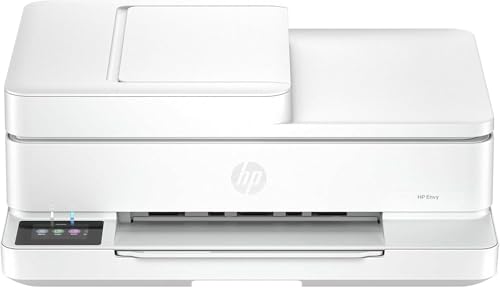 Hp Envy 6530E 714P1B, Stampante Multifunzione A Getto D'Inchiostro A4 A Colori, Stampa Fronte E Retro Automatica, Fino A 10 Ppm, Wi-Fi, Adf, Fax, 3 Me