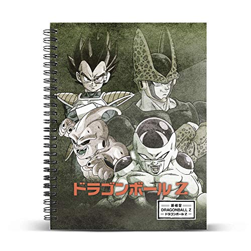 Dragon Ball Evil-Quaderno A Quadretti Din A4