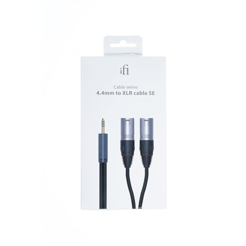 Ifi - Cavo Da 4,4 Mm A Xlr Se - Cavo Da Bilanciato A Doppio Xlr Maschio Di Alta Qualità | Conduttori In Rame Senza Ossigeno | Protezione Dal Rumore Rf