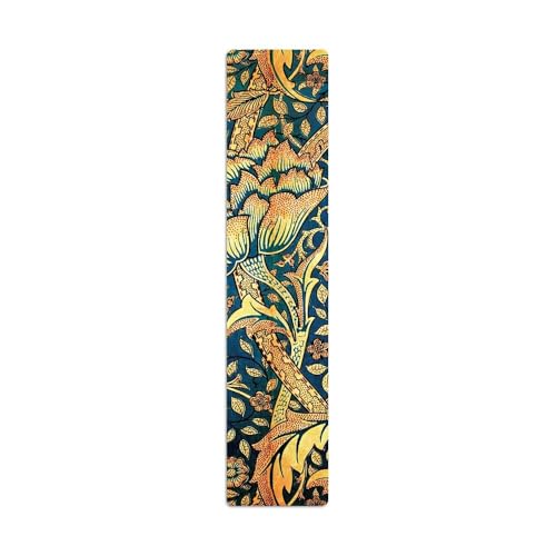 Morris Windrush Bookmark: Double Sided Bookmark, Textured, Rounded Edges