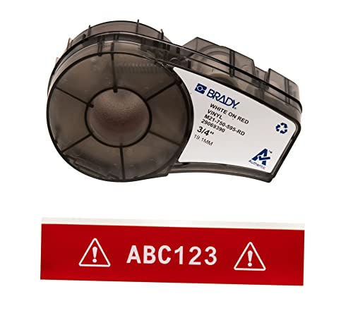 Brady M21-750-595-Rd Etichetta Per Stampante Bianco
