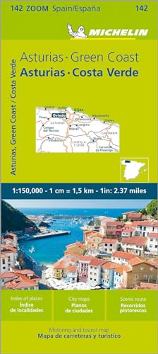 Michelin Asturias, Costa Verde: Straßen- Und Tourismuskarte 1:150.000: 142