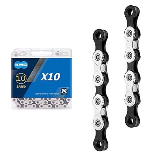 X10 Catena Per Bicicletta, 116 Maglie A 10 Velocità Mtb, Adatta Compatibilità Per Shimano Sram Campagnolo