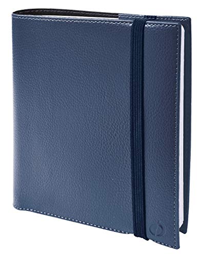 Quo Vadis Agende 540100Q Time&Life Medium Rub Lingua Italiana Blu Elas Settimanale 12 Mesi- Gen/Dic16X16 Anno 2021