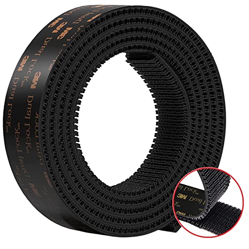 Canopus Dual Lock Extra Forte Sj3550 Cf (25,4Mm X 1M), Nastro Autoadesivo, (5 Volte Piu Forti Di Hook & Loop), Nastro Di Montaggio Per Pedalini Per Ch