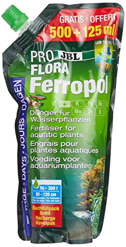 Jbl Fertilizzante Vegetale Per Acquari D'Acqua Dolce, Ferropol, 625 Ml