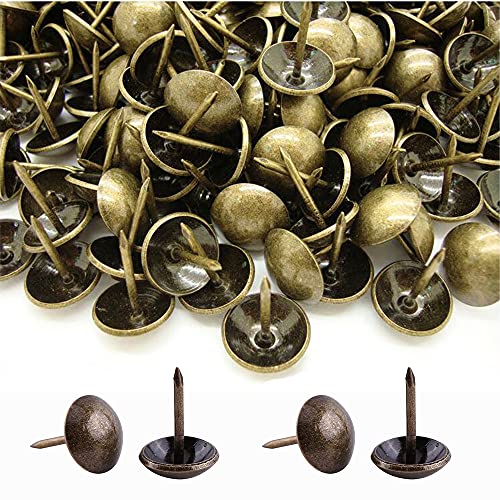 500 Chiodi Da Tappezzeria, Betterjonny Puntine Per Tappezzeria In Bronzo Chiodi Tappezzeria Puntine Decorativo Bullette Borchie Decorative Per Mobili
