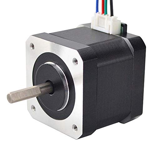 Stepperonline Nema 17 Motore Passo-Passo Bipolare 45Ncm 1.5A 12V 42X39Mm 4 Fili Con Connettore Pin Da 1 M Per Stampante 3D