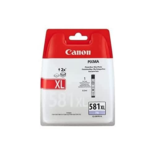 Canon Cli-581Xl Pb - Formato Xl - Blu Fotografico - Confezione Plastica Obsoleta