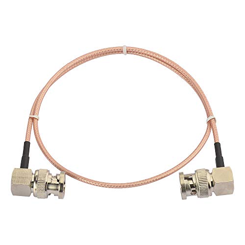 Eightwood Sdi Cavo Bnc Maschio Ad Angolo Retto A Maschio Angolo Retto 50 Cm Rg179 Coassiale Per Bmcc Blackmagic Bmpcc Videocamera Hd Antenna Radio Cb