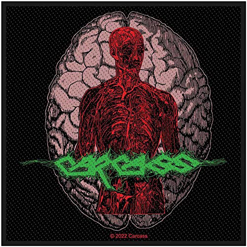 Carcass - Toppa Cabeza 10 Cm X 10 Cm