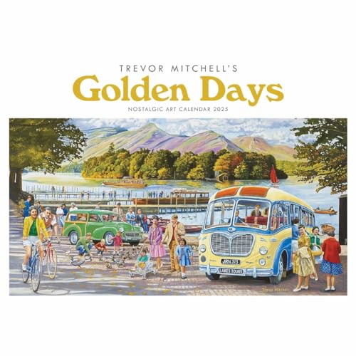 Golden Days, Trevor Mitchell A4 Calendar 2025