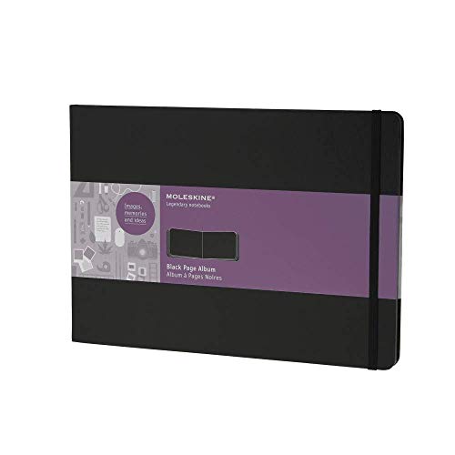 Moleskine Qp074, Black Page Album A4