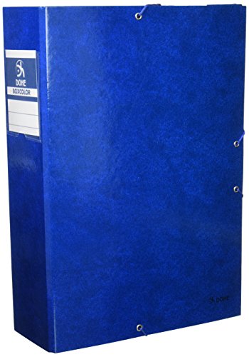Dohe - Scatola Porta Progetti, Dorso 9 Cm. Blu
