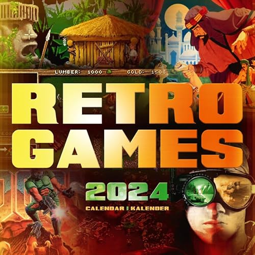 Retro Vintage Games - The Classic Gaming Calendar 2024