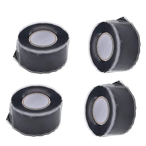 Tuka-I-Akut 12M Nastro Autosaldante Silicone, Isolante Nastro Impermeabile Adesivo, Riparazione Sigillante Da Tubi Idraulici, Cavi Elettrici. Resisten