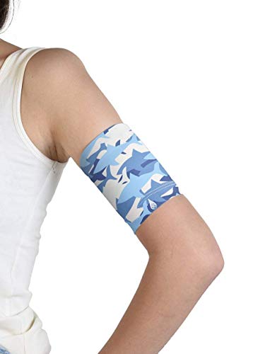Dia-Band Bambini, Fascia Protettiva Per Sensore Di Glucosio Freestyle Libre, Medtronic, Dexcom E Omnipod | Fascia In Tessuto Confortevole Per Diabetic