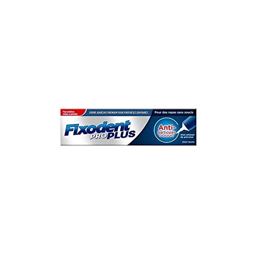 Fixodent Pro Plus Crème Adhésive Anti-Particules Maxi Pack 57G