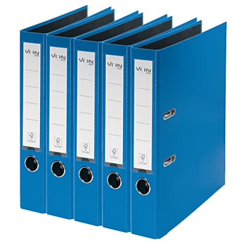 Von Leitz Leitz Leitz 10561035 - Cartella In Cartone Con Copertina In Plastica, Larghezza Dorso 50 Mm, Per 350 Fogli, In Cartone Certificato Fsc, Per