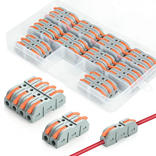 34 Pezzi Spl-1 Multifunzionale Connettore Filo Collegamento Rapido Terminali Butt Connettori Per Il Fissaggio Cavi Flessibili