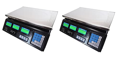 Tempo Di Saldi Coppia Di Bilance Elettroniche Digitali Professionali Pesa Da 5 Gr Fino A 40 Kg