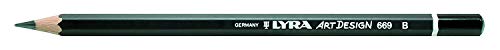 Lyra 1110108 Rembrandt Art Design Matite Di Grafite Durezza B, 12 Pezzi