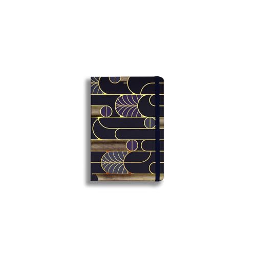 Imagicom Taccuino A Righe Art Deco Midi 12X17 Cm