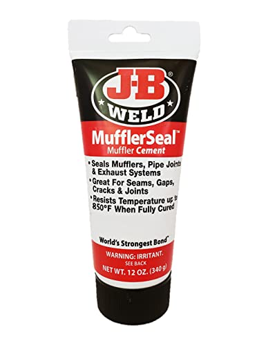 J-B Weld - Sigillante Alte Temperature - Fino A 450°C | Per Fori, Crepe E Guarnizioni | Silenziatori, Tubi, Tubi Di Scarico (340)
