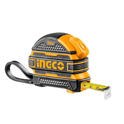 Ingco Hsmt083521E Flessometro Metro Da Tasca Tascabile Professionale 5 Mt X 19 Mm Certificato Mid 2