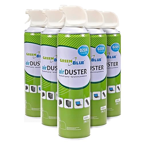 Green Blue Gb600 600Ml Air Duster Spray Spolverino Pulizia Aria Compressa Filtro Pulizia Spray Aria Compressa (5)