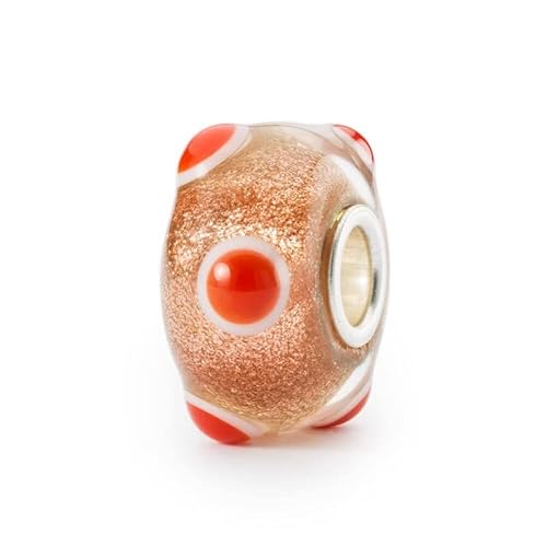 Trollbeads Vetro Pois Stella Incantata Tglbe-20324