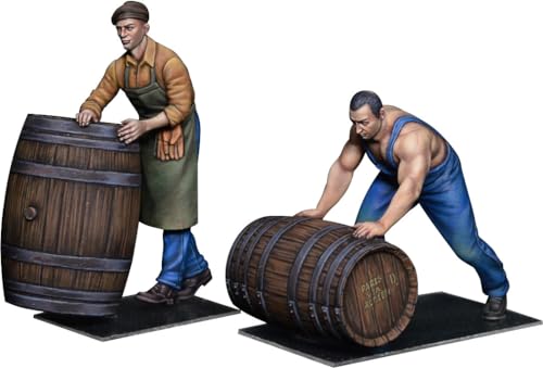 Miniart - Miniart 38070 Uomini Con Botti Di Legno