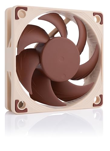 Noctua Nf-A6X15 Flx, Ventola Silenziosa E Sottile De Qualità Premium, 3-Pin (60X15 Mm, Marrone)