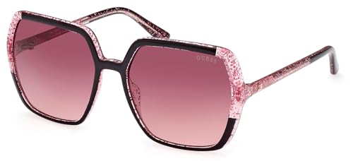 Guess Gu7883 Occhiali, Shiny Black, 56/17/135 Da Donna, Nero Luccicante