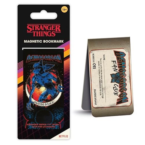 Segnalibro Magnetico Stranger Things Demogorgon Fanclub