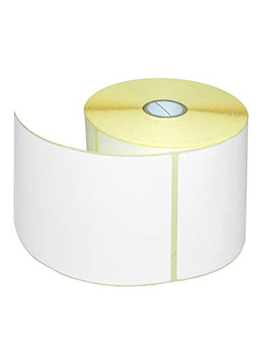 Netuno 1 Rotolo Etichette Termoadesive 100 X 150 Mm Anima Interna 25 Mm 500 Pezzi Etichette Adesive Carta Bianca Per Stampante Trasferimento Termico L