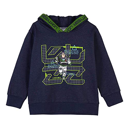 Cerdá Felpa Con Cappuccio, Blu, Taglia Unica Unisex-Bambini