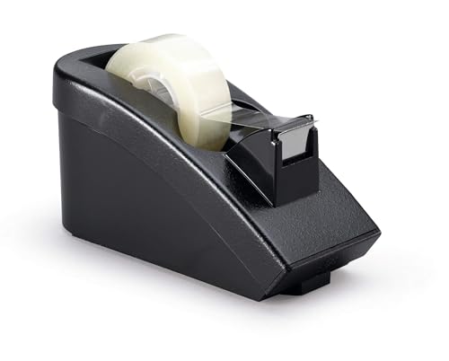 Durable - Dispenser Per Nastro Adesivo Trend, Antiscivolo, Rotolo Di Nastro Adesivo Incluso, 147X70X62 Mm, Nero (Cod. #1709054060)
