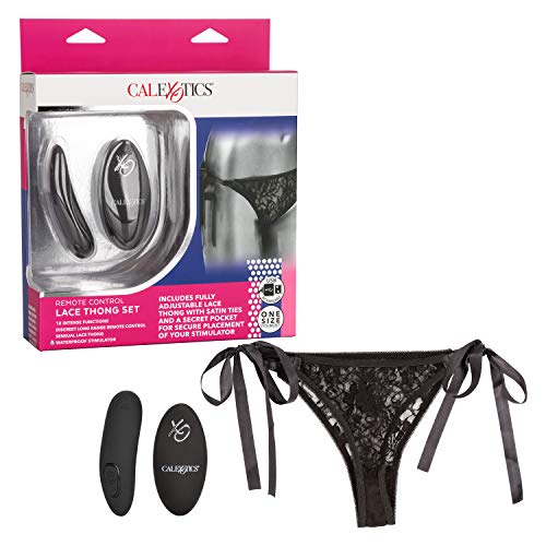 Set Bala Con Control Remoto Y Tanga - Negro
