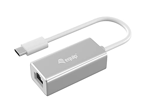 Equip Adaptador Usb-C - Rj45 10/100/1000 0,15M Plata