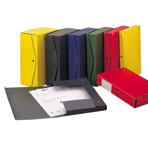 King Mec Project 10 Scatola Archivio - Giallo - 1 Pezzo - 23906