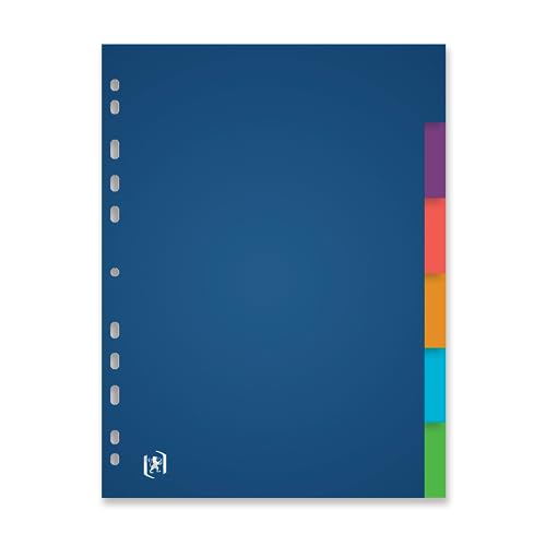 Elba 400015155 - School Life Divisore A4 Riscrivibili 6 Posizioni, A4+, Assortiti