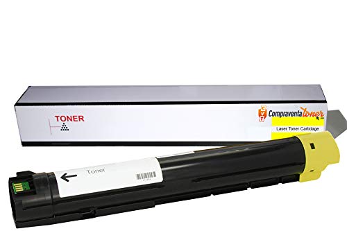 Toner 7800 Giallo Compatibile Per Xerox Phaser 7800 106R01568, Capacità: 17.000 Pagine