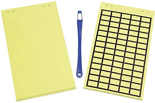 Hellermanntyton 598-12227 Tag122B-270-Ye-270-Ye - Etichetta Per Stampante Laser
