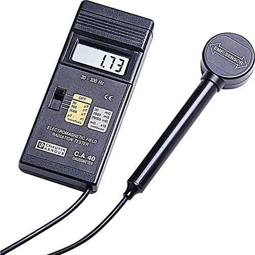 Chauvin Arnoux Ca40 Tesla Meter/Gauss Meter Per Basse Frequenze Misurazione Induzione Magnetica Campi Da 30 A 300 Hz