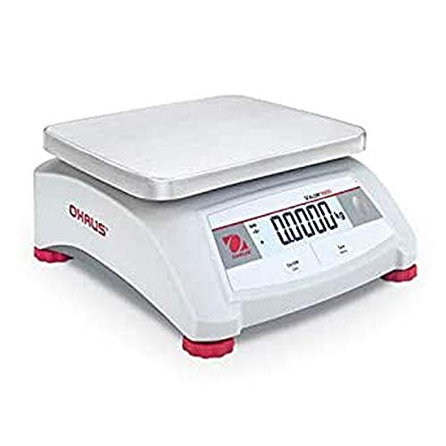 Ohaus V12P30-Eu Valor 1000 - V12P Panca E Scala Compatta, Capacità 30 Kg, Leggibilità 5 G