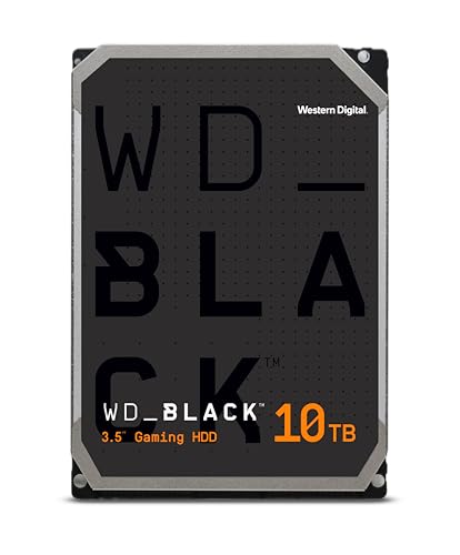 Wd_Black - Hard Disk Interno Da 3,5" Ad Alte Prestazioni Da 1 Tb, Classe 7200 Giri/Min, Sata 6 Gb/S, 256 Mb Di Cache, 5 Anni Di Garanzia Limitata